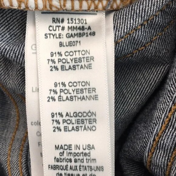 Good American The Pom Pom Good Boot Crop Jeans - Picture 9 of 9